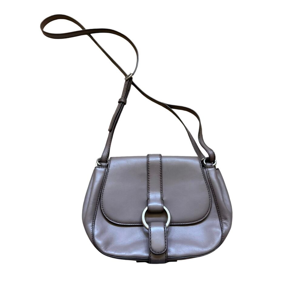 Michael Kors, Quincy, medium leather saddle bag